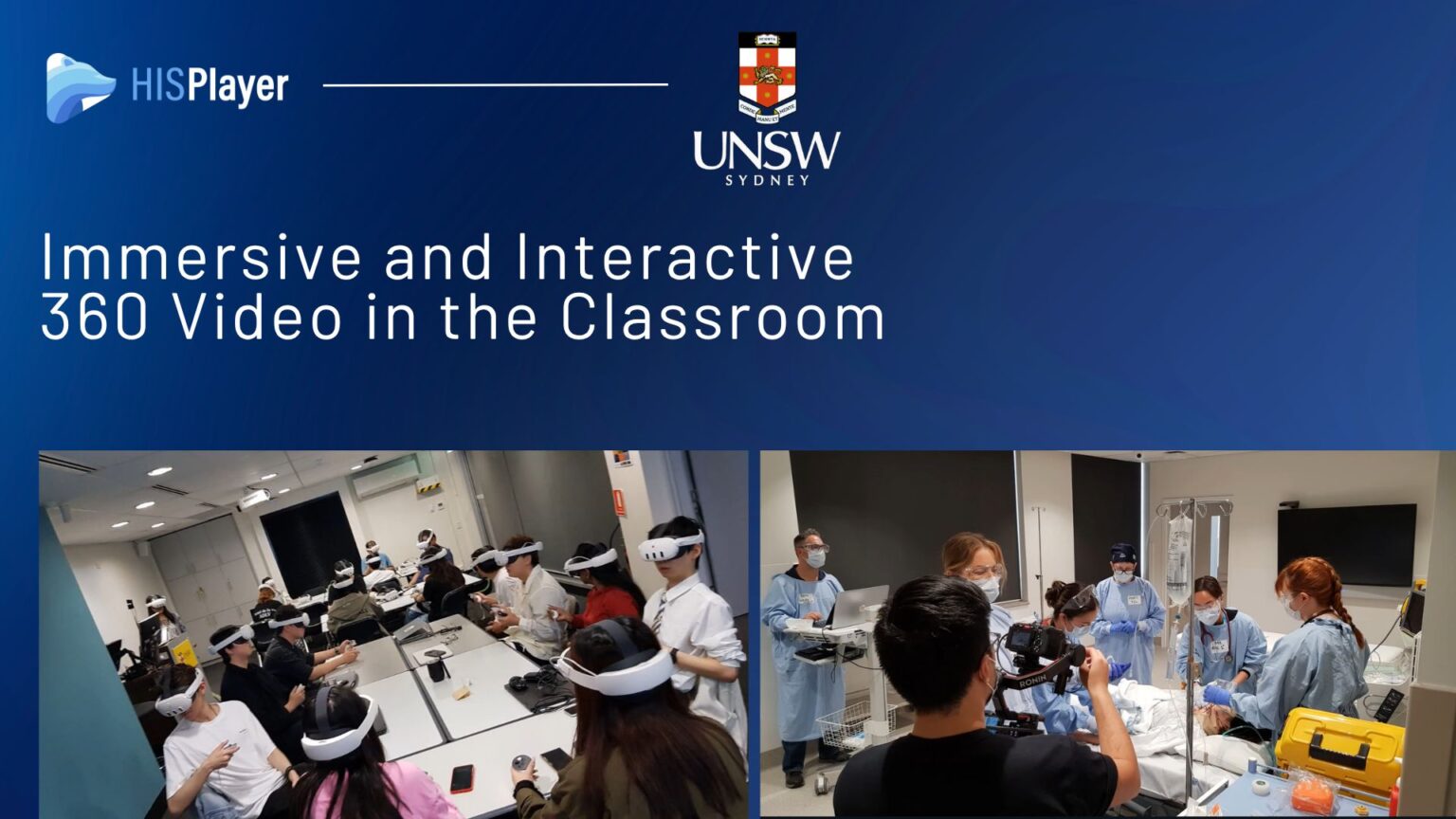 Interactive and immersive 360 video in the classroom - HISPlayer